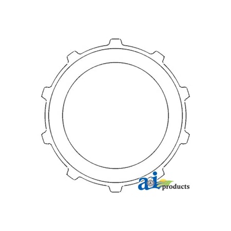 A & I Products Plate, Powershaft Clutch 6" x0.2" x6" A-T28665
